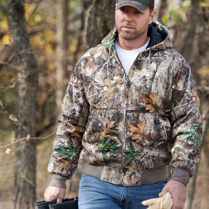 Men's Laramie Canvas Hooded Jacket Thumbnail