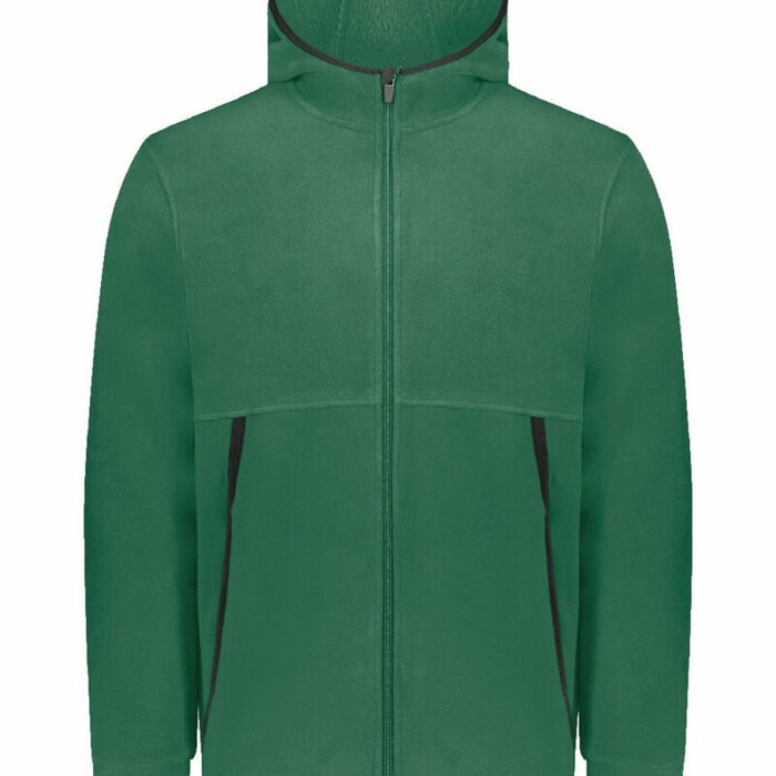 Unisex Eco Revive™ Polar Fleece Hooded Full-Zip Jacket Thumbnail