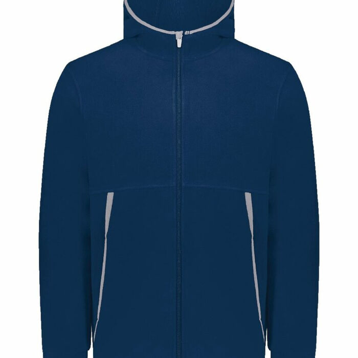 Youth Eco Revive™ Polar Fleece Hooded Full-Zip Jacket Thumbnail