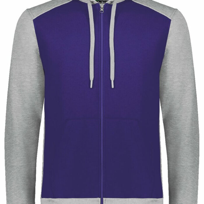 Unisex Eco Revive™ Three-Season Triblend Fleece Full-Zip Hooded Sweatshirt Thumbnail