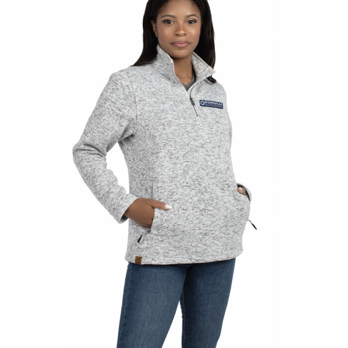 Ladies Alpine Sweater Fleece 1/4 Zip Pullover Thumbnail