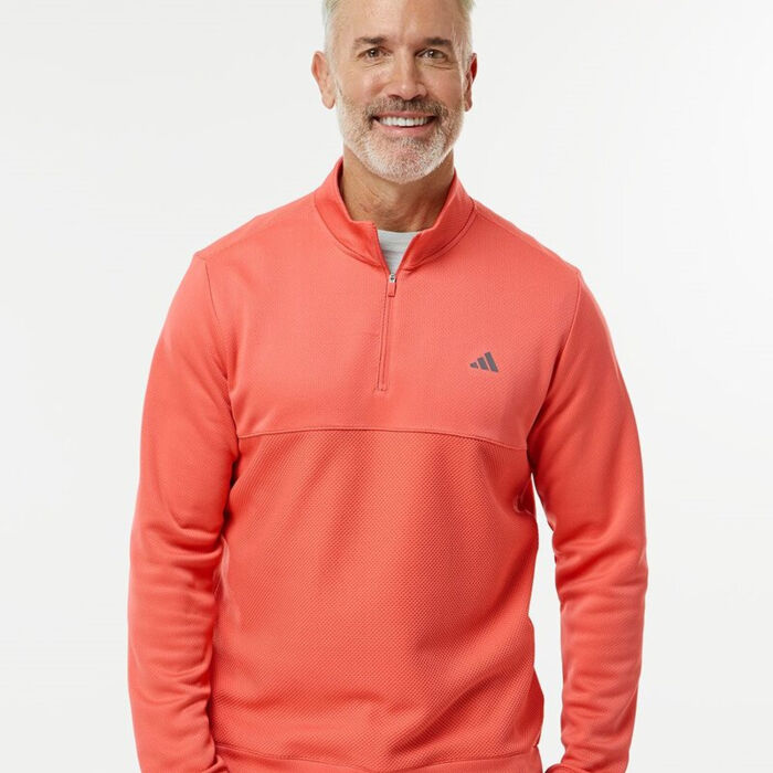 Men's Ultimate365 Textured Quarter-Zip Pullover Thumbnail