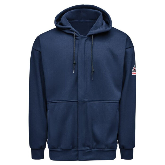 Men's Tall Full-Zip Fleece Hooded Sweatshirt Thumbnail
