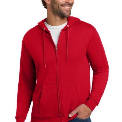EcoSmart ® Full Zip Hooded Sweatshirt Thumbnail