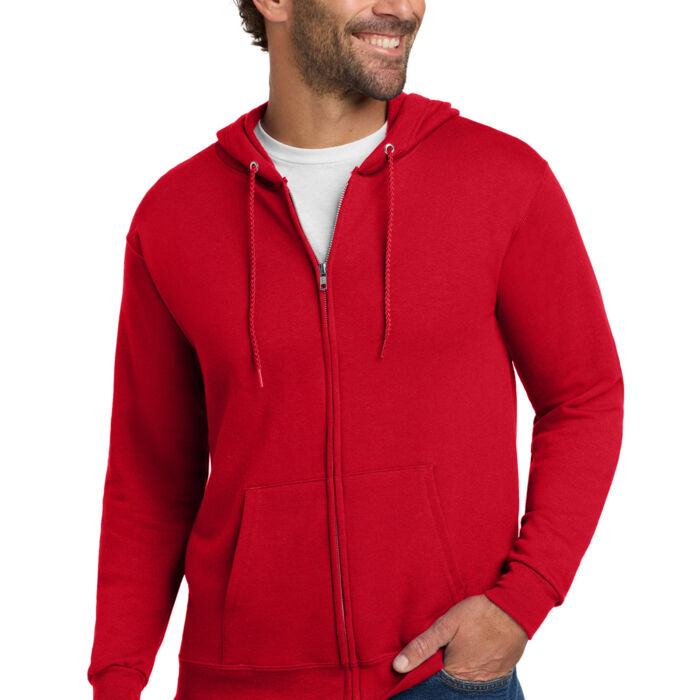 EcoSmart ® Full Zip Hooded Sweatshirt Thumbnail