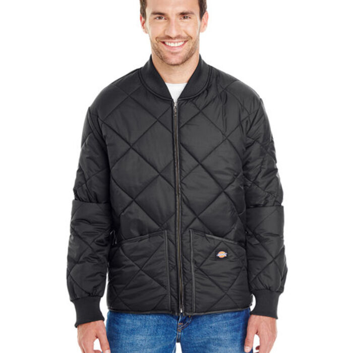 Men's  Diamond Quilted Nylon Jacket Thumbnail