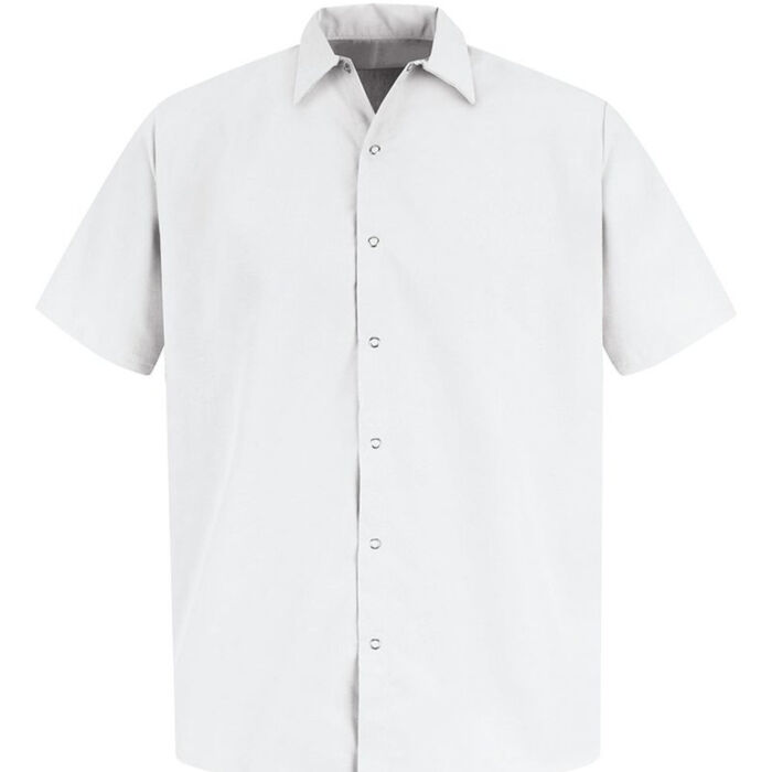 Men's Specialized Pocketless Polyester Work Shirt Thumbnail