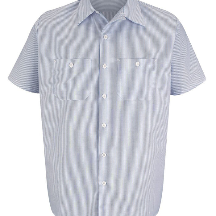 Men's Industrial Stripe Work Shirt Thumbnail