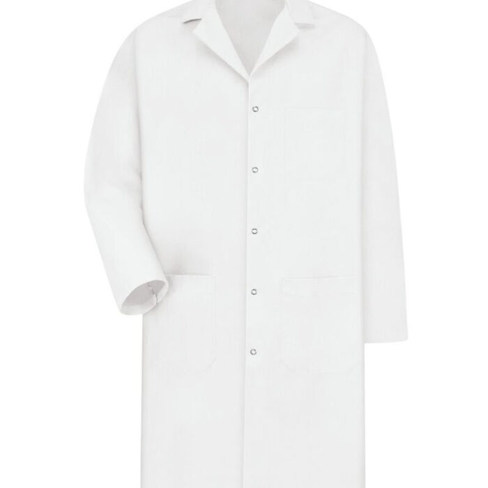 Unisex Tall Gripper Front Lab Coat Thumbnail
