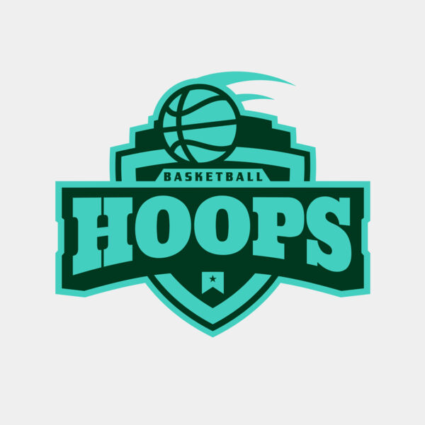 Hoops Basketball logo template 02 Thumbnail