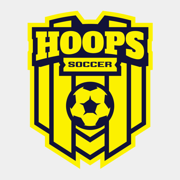 Hoops Soccer logo template Thumbnail