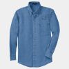 Tall Long Sleeve Denim Shirt Thumbnail