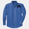 Tall Long Sleeve Denim Shirt Thumbnail