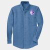 Tall Long Sleeve Denim Shirt Thumbnail
